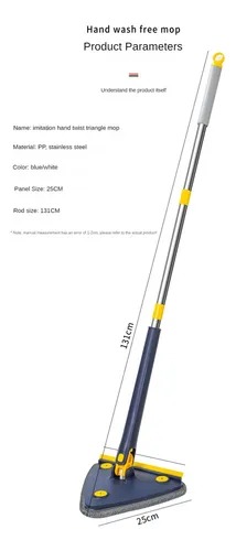 Miniatura 3 de FREGONA O TRAPEADOR TRIANGULAR